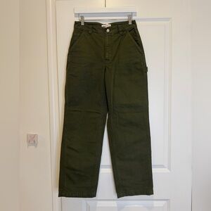 Aritzia TNA Green Cargo Jean
